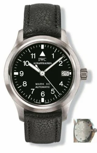 IWC Pilot's Watch Mark XII Stainless Steel / Black / Cathay Pacific IW3241-04 (IW324104)